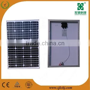High Efficiency 100w Monocrystalline Solar Power Panel thumbnail-1