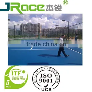 Tennis Court, Silicon PU Sports Court Surface thumbnail-5