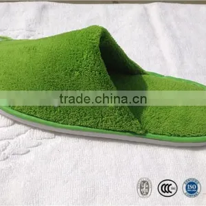 Wholesale Green Hotel Coral Fleece Winter Super Warm Slipper Bathroom Slippers thumbnail-4