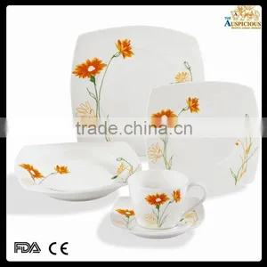 20pcs Square Decal Dinner Set Shape 2 thumbnail-2