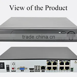 High Quality Digital ip P2p Cctv Video Recorder 3mp 8ch Ports Poe Cctv Nvr thumbnail-3