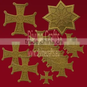 Priest Embroidered Clerical Cross Set thumbnail-1