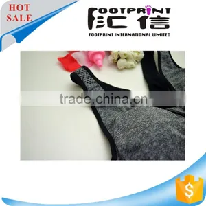 Fitness Ladies H-shaped Sports Zipper Bra Underwear Wholesale thumbnail-4