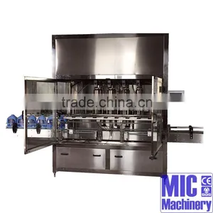 With 2 Year Warrant MIC-ZF8 Linear Automatic Bottle Filling Capping Labeling Machine With CE Certificate thumbnail-1