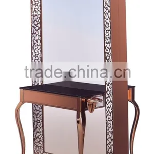 2015 Ningbo HONGZI Contemporary Style LED Salon Mirror Quality Choice thumbnail-1