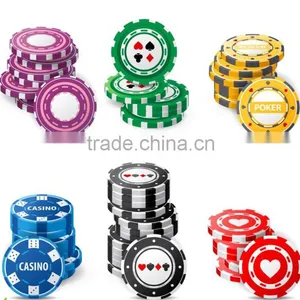 11.5g Dice Poker Chip With Stamp Printing thumbnail-1