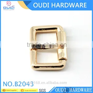 Lady Shoe Decoration Accessories Light Gold Shoe Buckle With e Coating Customized Metal Buckle thumbnail-4