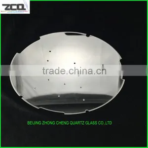 High Quality Perforated Quartz Glass Sheets With Holes On Surface thumbnail-1