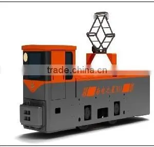 New Technology Mining Locomotive,10tons Variable Frequency Trolley Locomotive, China Manufacture Locomotive, thumbnail-1