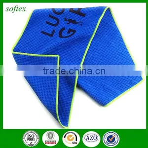 China Wholesale Microfiber Waffle Weave Golf Towel thumbnail-2