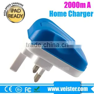 Single Port USB 5v2.1A Travel Charger Wholesale Customized thumbnail-2