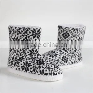 Women Knit Boots for Indoor thumbnail-1
