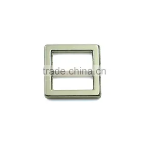 Eco-friendly Custom Color Metal Small Strap Tri-bar Slide for 15mm Strap thumbnail-1
