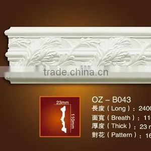 PU Carved Panel Moulding / Classic Cornice/Home&Interior Decoration thumbnail-1