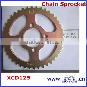 SCL-2013010426 Motorcycle Part Of XCD125 Motorcycle Sprockets thumbnail-1