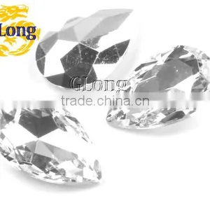 20*30mm Water Drop Shaped Acrylic Point Back Mix Color Rhinestone&Crystal For Stylish Bags Garment Shoes #GY016-30P(Mix-s) thumbnail-3
