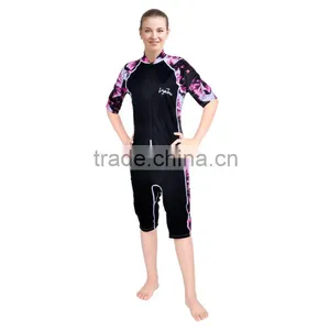 Short Sleeve Lycra Rush Guard for Men and Women thumbnail-4