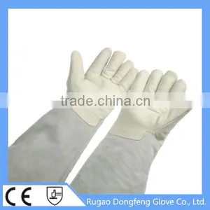 Top Quality LN2 Cowhide Grain Leather Industrial Leather Hand Gloves thumbnail-1
