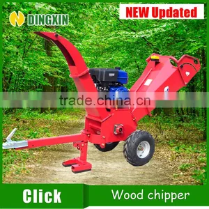 NEW Updated 15hp Engine Wood Chipper Machine thumbnail-2
