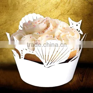Newest Style Party Paper Cupcake Liners Cake Decorations Wrappers thumbnail-6