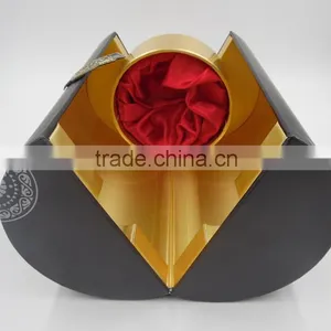 Custom High Quality Round Tube Wine Gift Box thumbnail-3