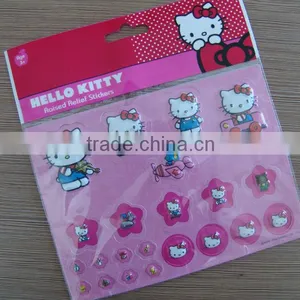 3D Cartoon Bubble Stickers for Kids 3d Wallpaper Stickers Custom Cartoon 3d Bubble Foam Puffy Sticker thumbnail-1
