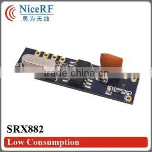 NiceRF SRX882 Low Cost Strong Driving Force RF Super Heterodyne Receiver Module 315/433mhz RF Wireless Receiver Module thumbnail-1