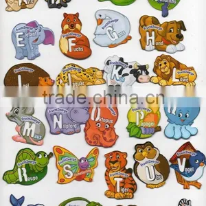 Custom Cartoon Alphabet 3d Pvc Fridge Magnet Sticker thumbnail-3