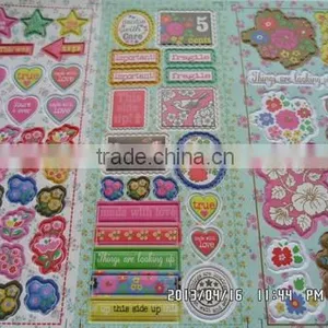 Colorful Christmas Foam Sticker for Home Decor/3D Pvc Puffy Sticker thumbnail-1