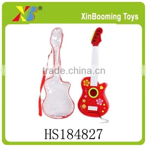 Popular Plastic Guitar Toy With Light and Music thumbnail-1