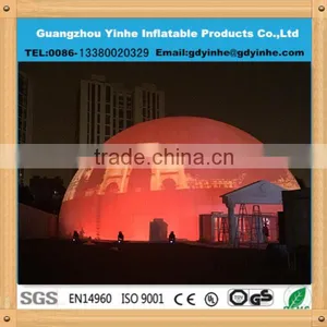2015 Trade Show Inflatable Party Dome Tent for Projection thumbnail-1