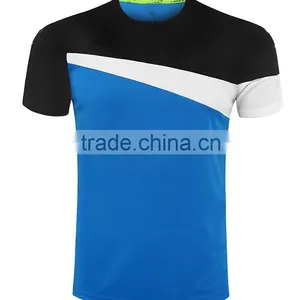 2015 Wholesale Custom Cotton Soccer Jersey With Quick Dry and Moisture Transfer Function thumbnail-1