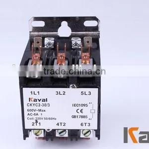 3 Phase 220v Cjx9 Definite Purpose ac Contactor for Air Conditioning Compressor thumbnail-1