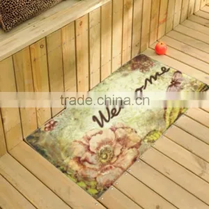 Non-woven Printing Rubber Mat Printed Fabric Door Mat thumbnail-5
