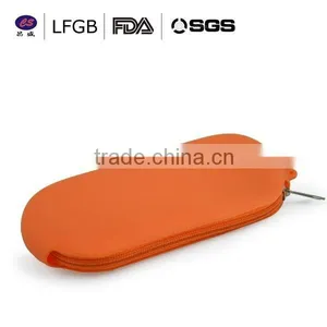 Hot New Products for 2015 Zipper Silicone Waterproor Bag/ Silicone Wallet / Silicone Women Bags thumbnail-2