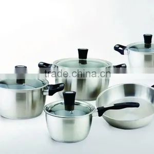 Stainless Steel Kitchen Pot and Pan Sets thumbnail-6
