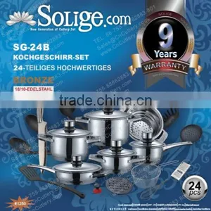 Stainless Steel Cookware Induction Compatible With Spiral Bottom thumbnail-4