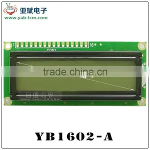 3.3V/5V Yellow Green16x2 Lcd Display Module 1602 LCD Display thumbnail-5