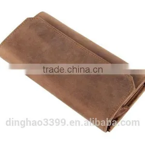 Hot Sale Fashion Wallet Vintage Real Leather Wallet Men's Phone Case Wallet thumbnail-1