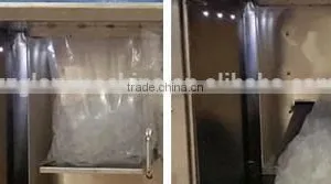 High Quality 3 Famous Brand Compressor Commercial Automatic Ice Vending Machine With Bagging System thumbnail-3