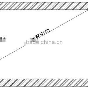 21.5" Capacitive Touch Screen With USB Interface, Support Win7, Win8 OS thumbnail-5