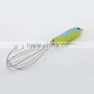 11'' Inches Stainless Steel Egg Whisk With TPR Handle thumbnail-1