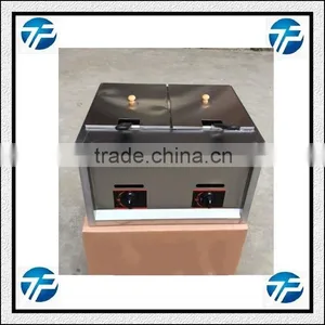 Automatic Stainless Steel Gas Fryer Machine With Double Baskets thumbnail-3