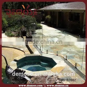 Glass Stainless Steel Fence/modern Precast Fence for Swimming Pool thumbnail-1