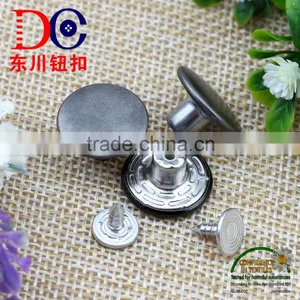 China Factory Directly Sale Plastic Insert Jeans Metal Shank Button thumbnail-3