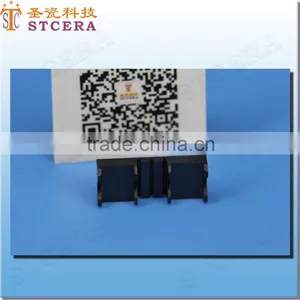 STCERA Black Zirconia V-groove, Zirconia Ceramic Components thumbnail-3