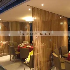 Metal Drapery, Metal Coil Drapery for Hotel Curtain thumbnail-1