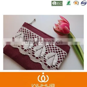 2015 Hot Sales Linen Pencil Case for School thumbnail-1