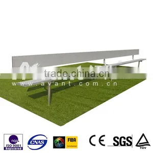 Simple Ango Fixed, Portable, Pernanent Metal Bleacher, Bench,Tip-N Roll Bleacher, With Plastic Seats thumbnail-1