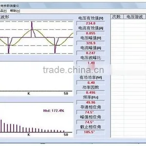 2-50 Second RS232 Communication Single Phase THD Analyzer thumbnail-5